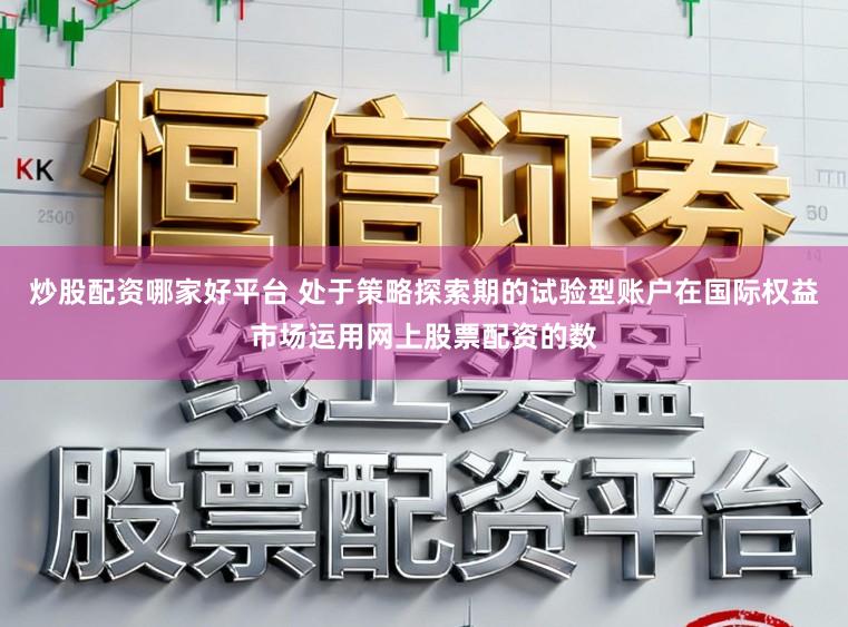 炒股配资哪家好平台 处于策略探索期的试验型账户在国际权益市场运用网上股票配资的数