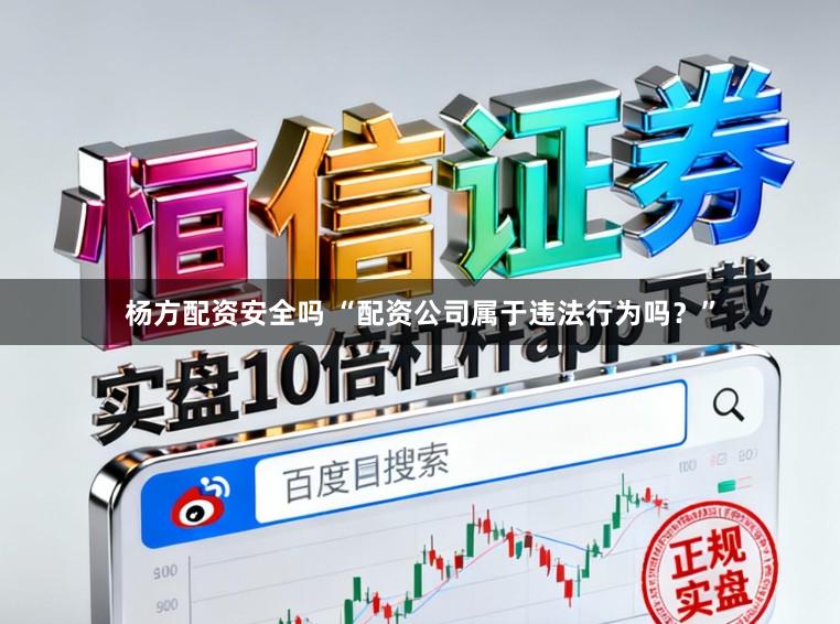 杨方配资安全吗 “配资公司属于违法行为吗？”